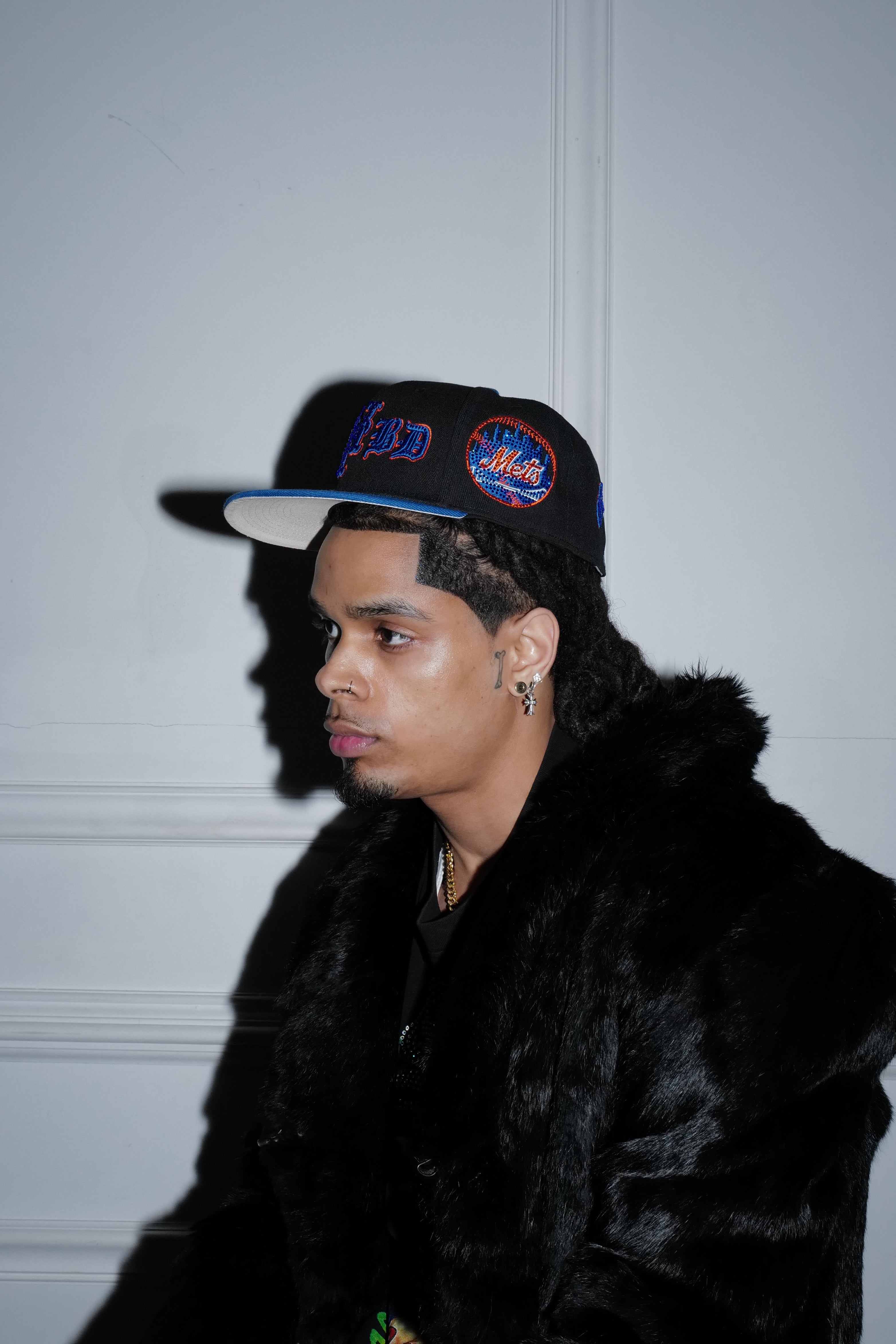 Mets Diamonds Fitted Cap