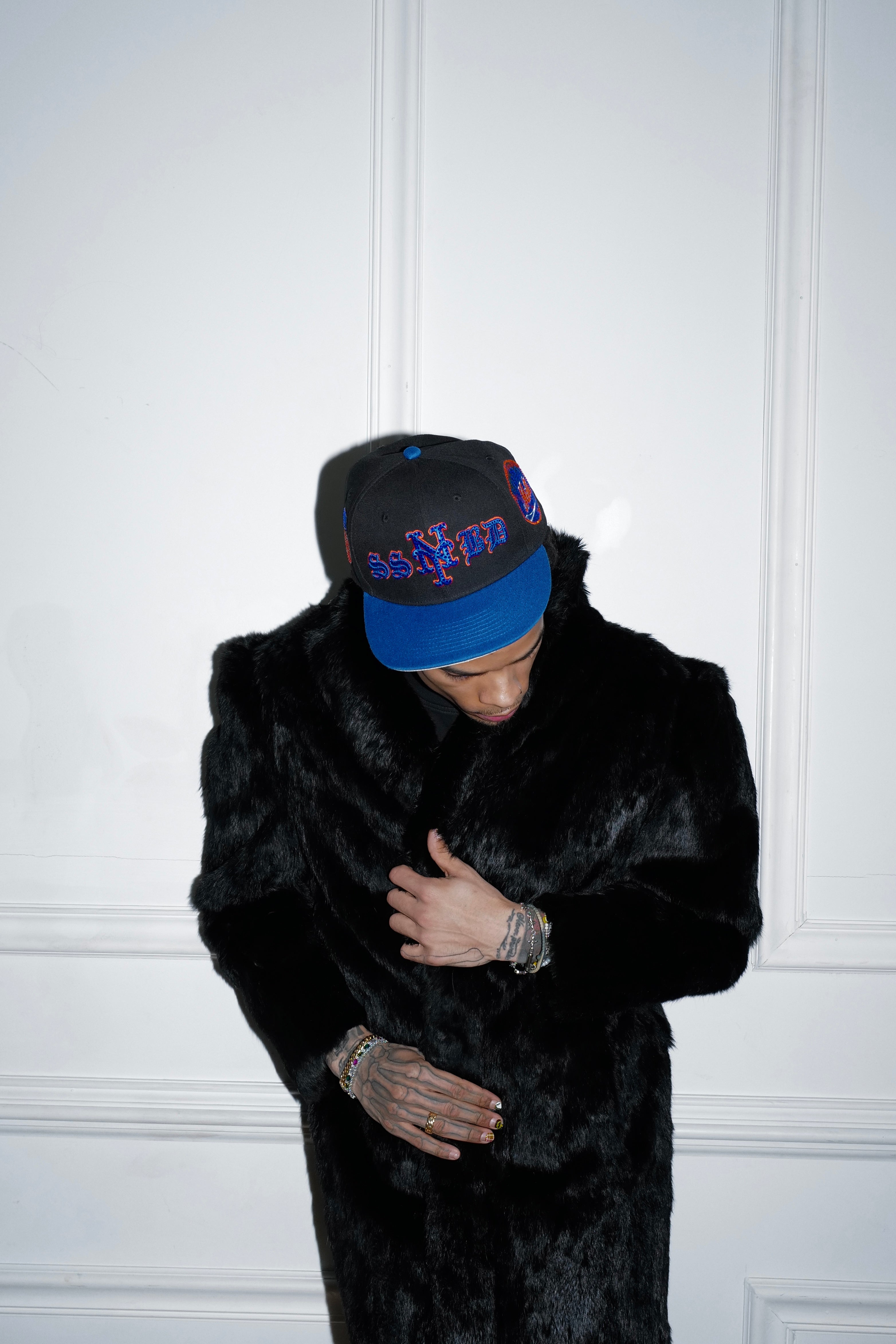Mets Diamonds Fitted Cap