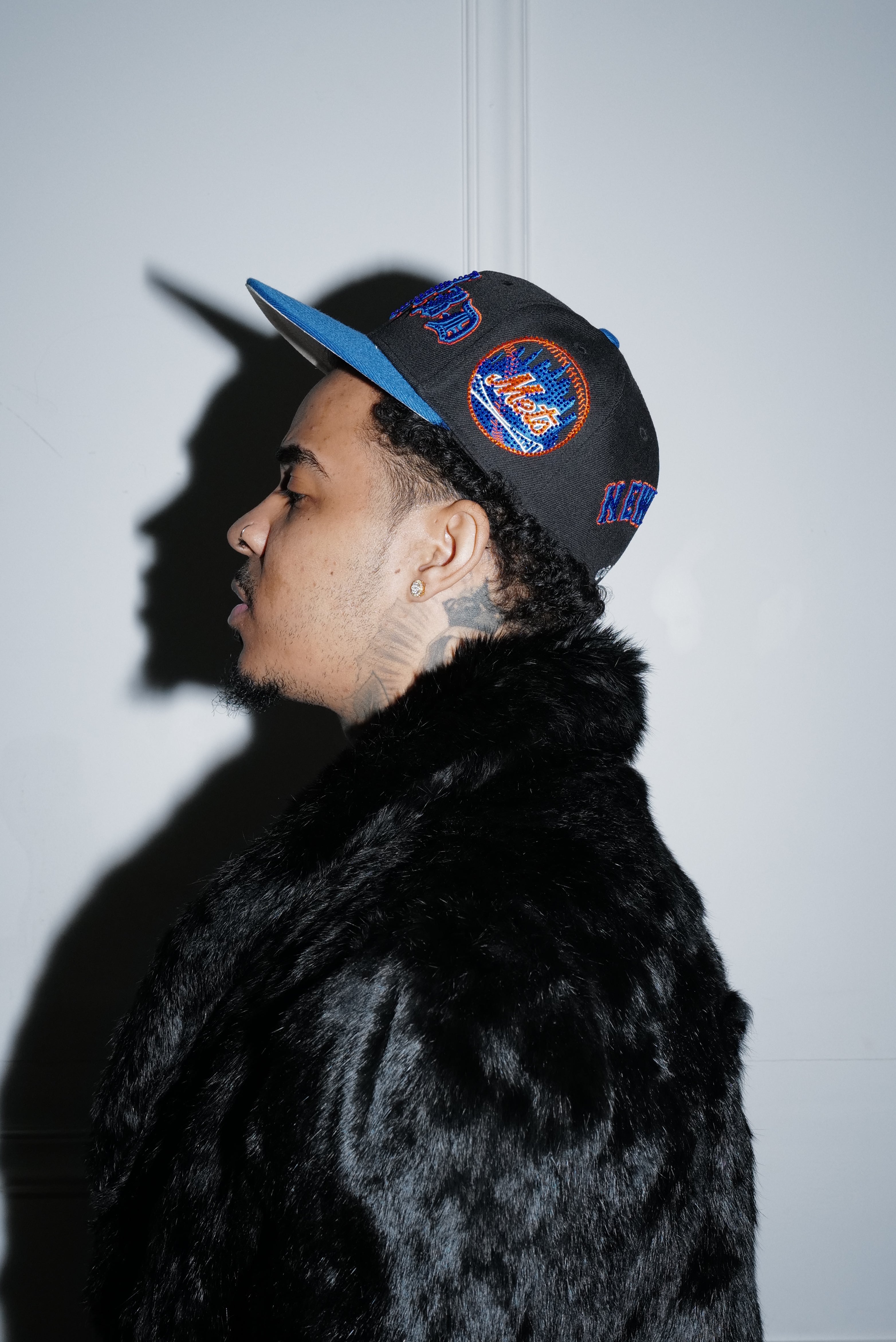 Mets Diamonds Fitted Cap