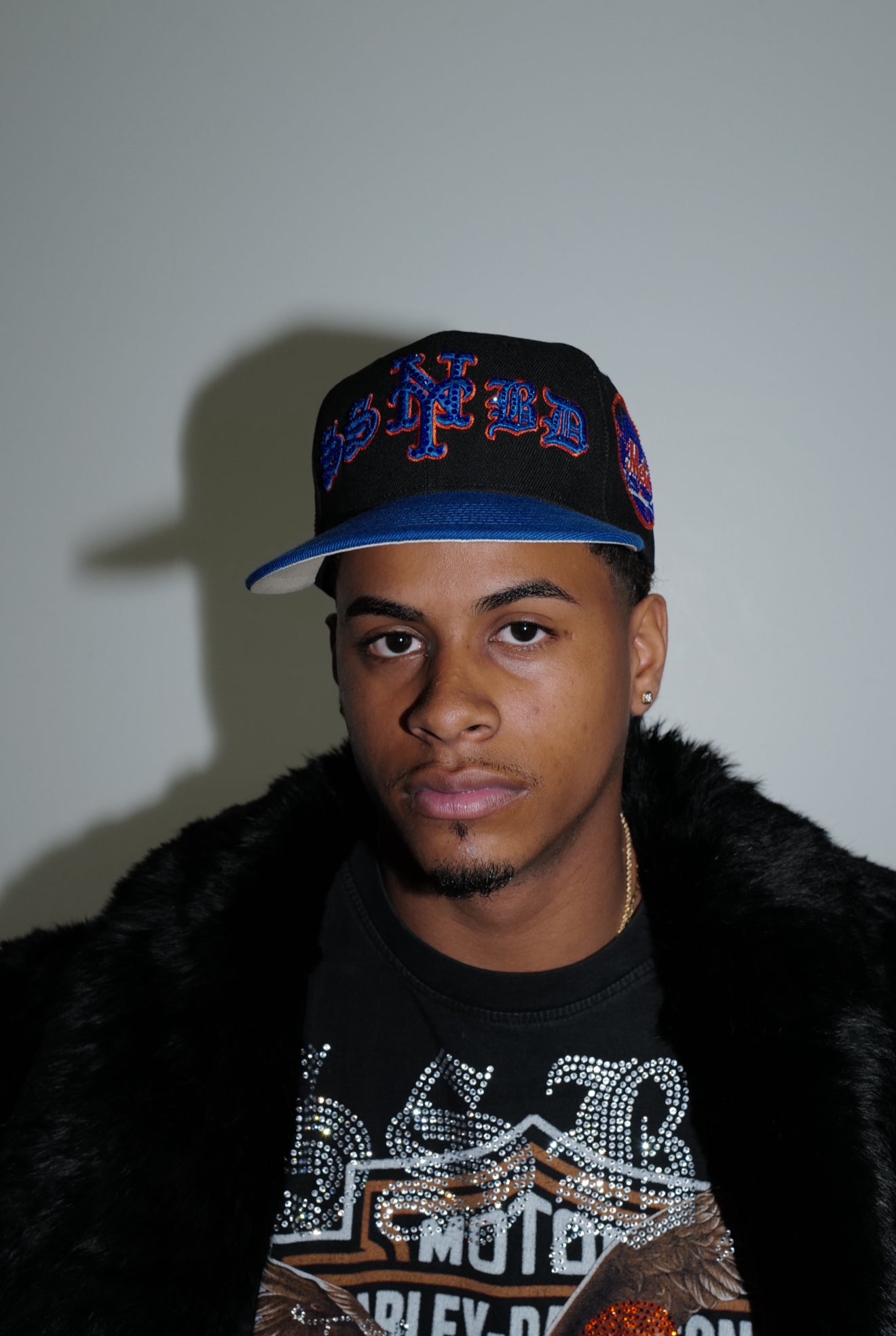 Mets Diamonds Fitted Cap