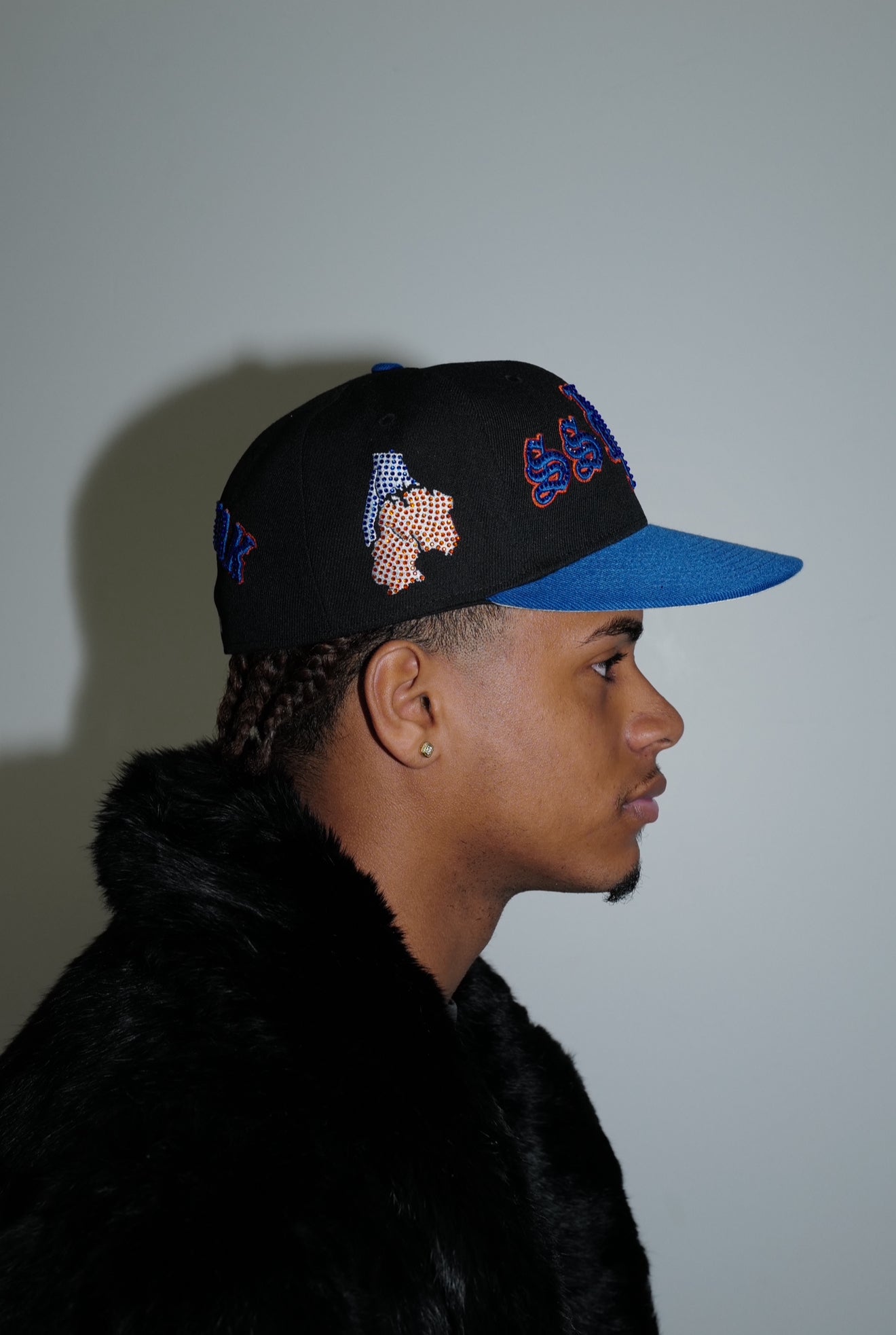 Mets Diamonds Fitted Cap