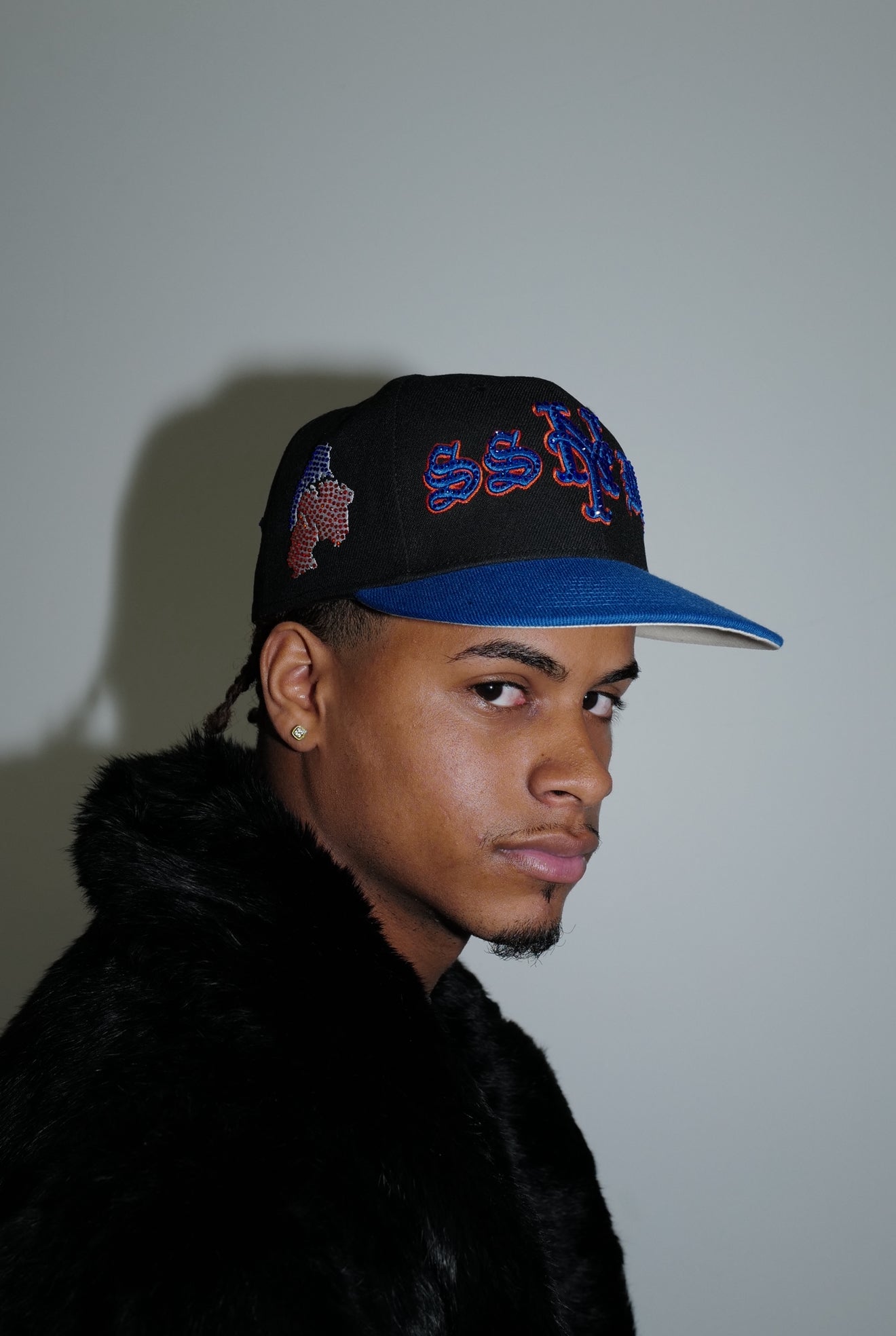 Mets Diamonds Fitted Cap