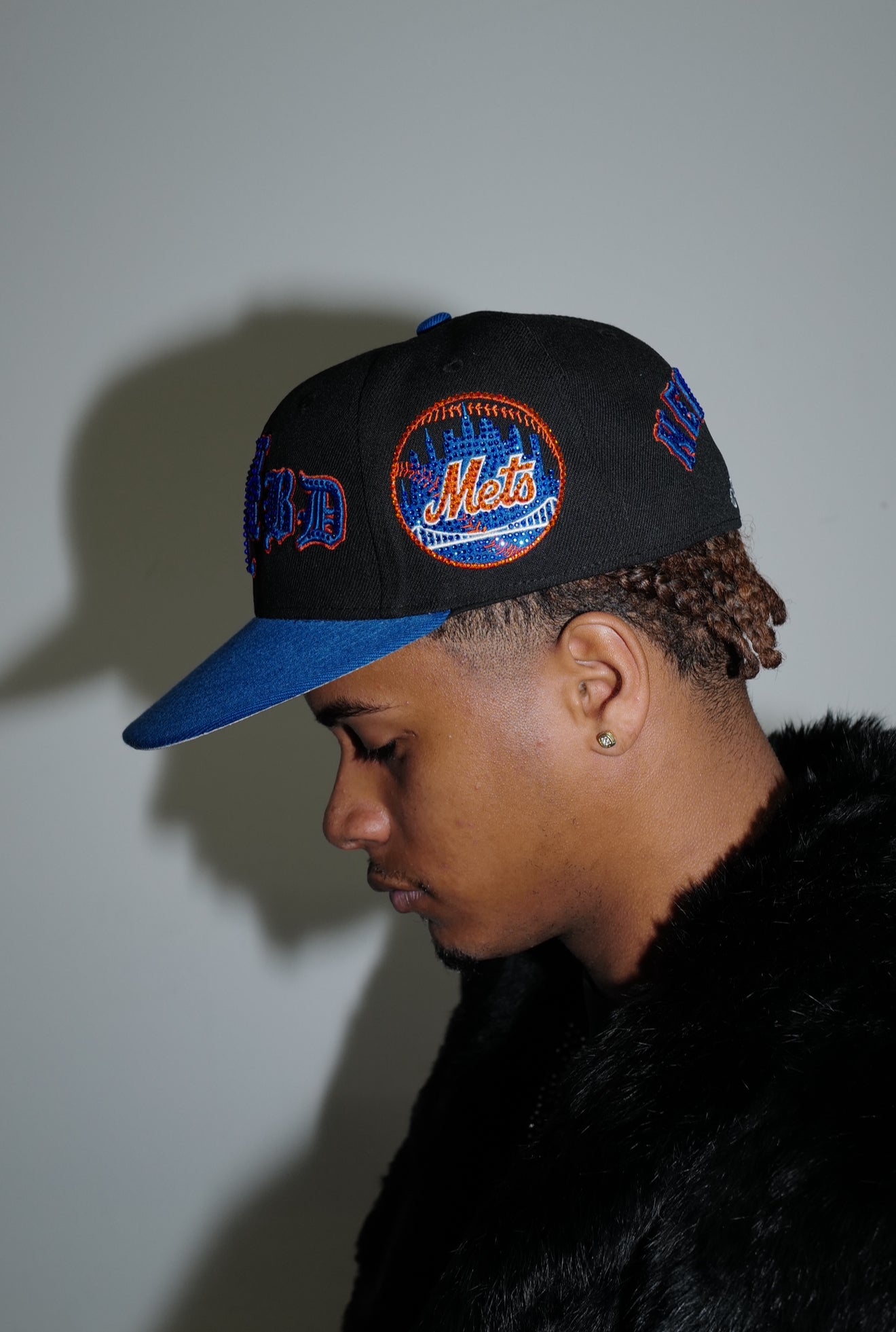 Mets Diamonds Fitted Cap