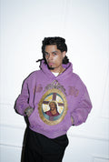 Cristo Purple Portrait Pullover