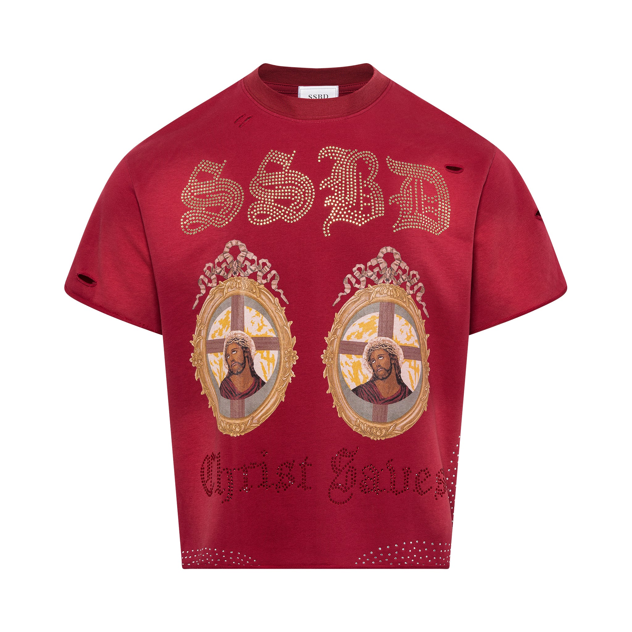 Wine Double Cristo tee