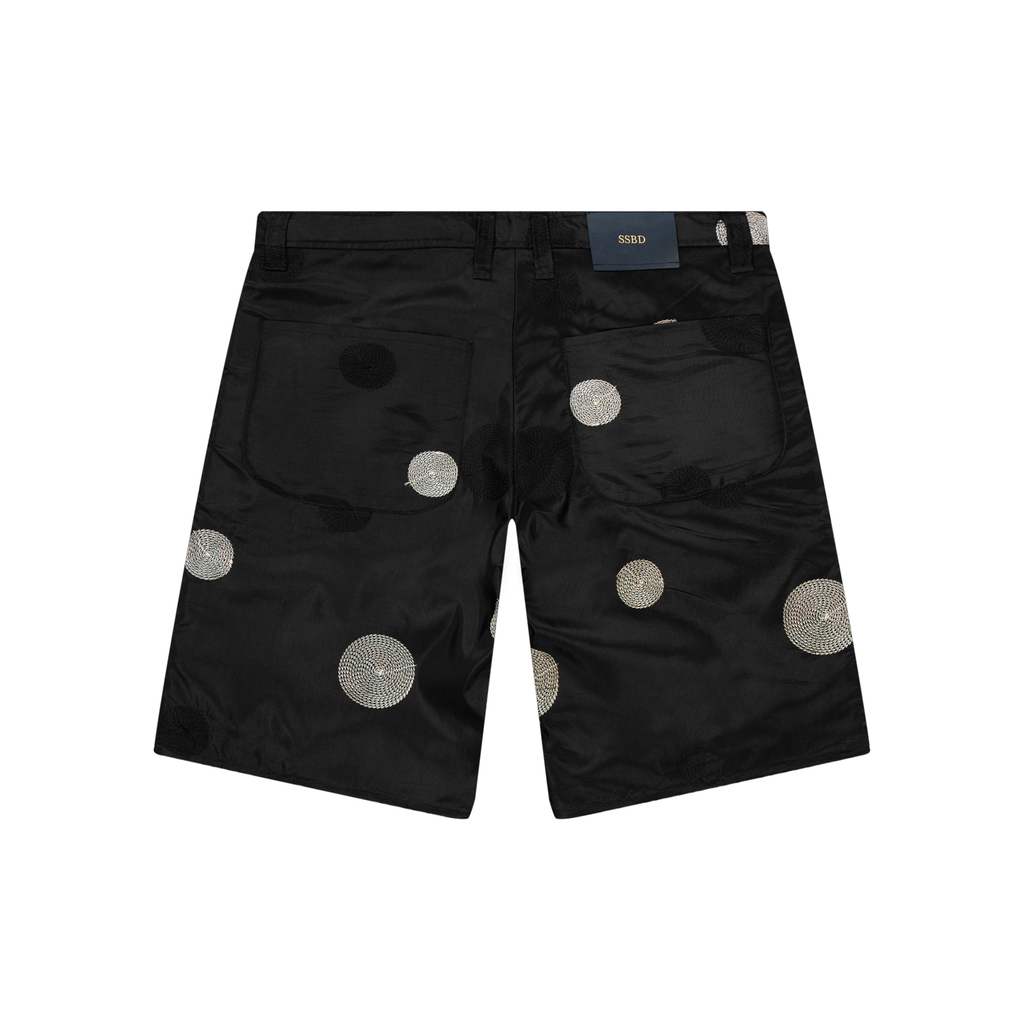 Midnight Orbit Tailored Shorts