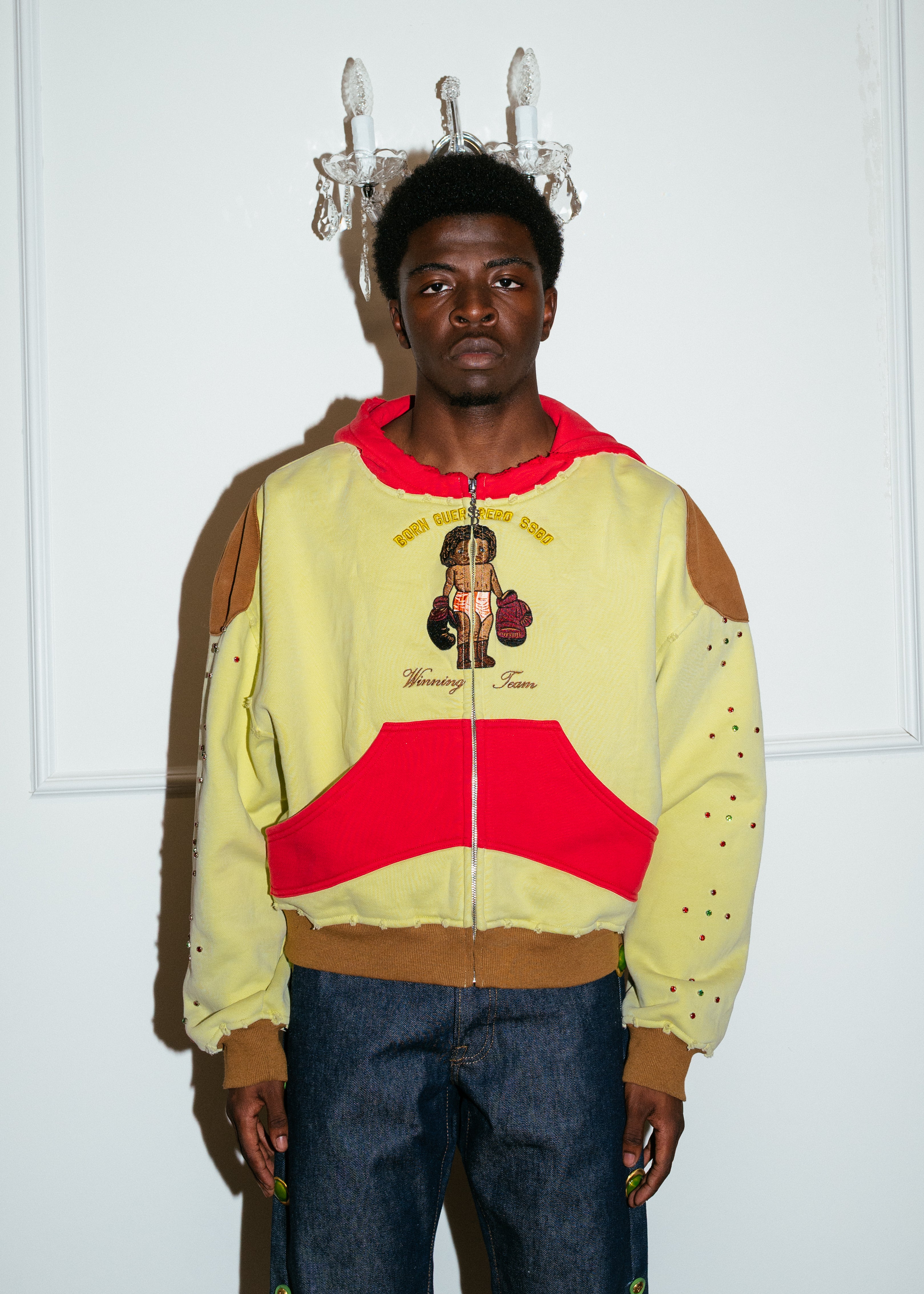 Born Guerrero Zip-up