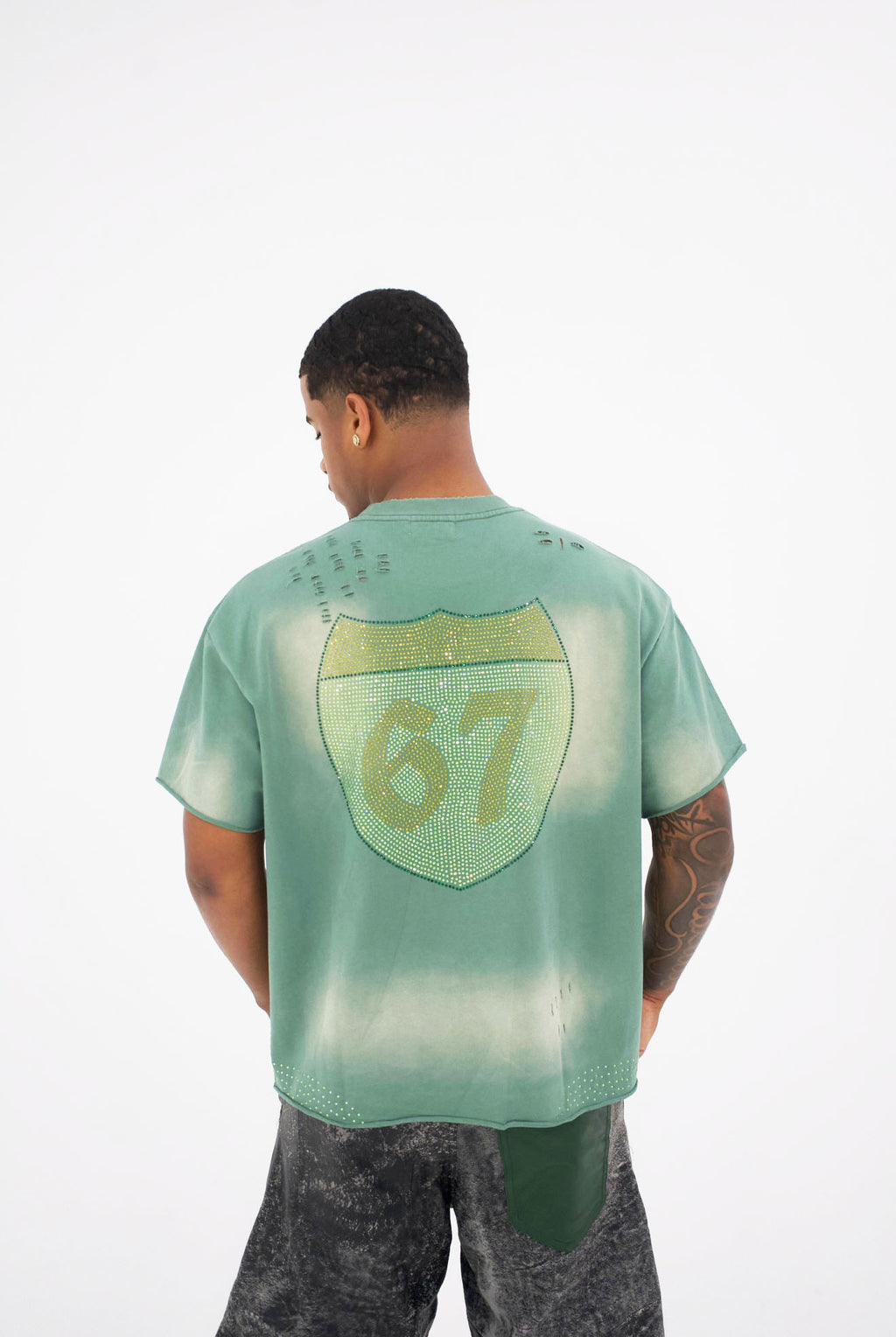 Green Christ saves Tee