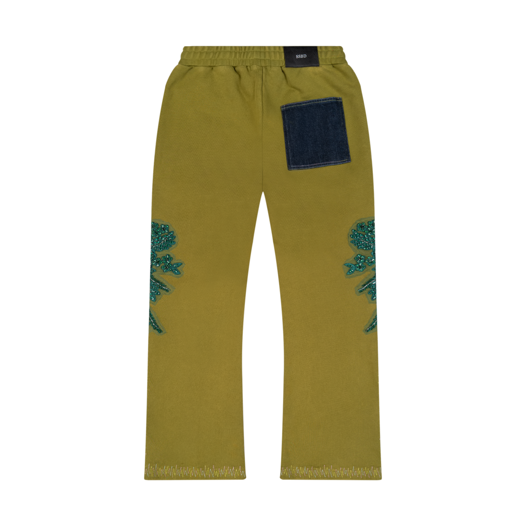 Green Royalty Lounge Trousers