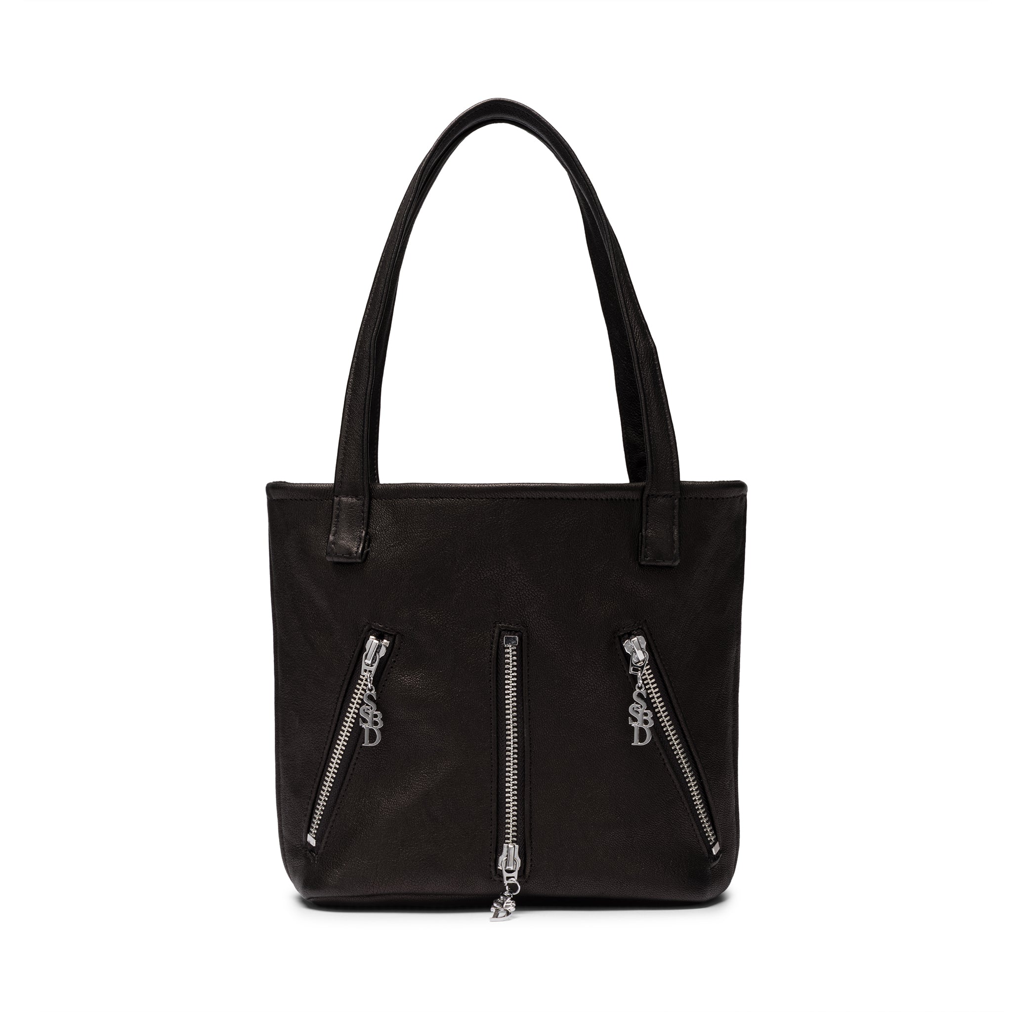 Leather mini tote purse