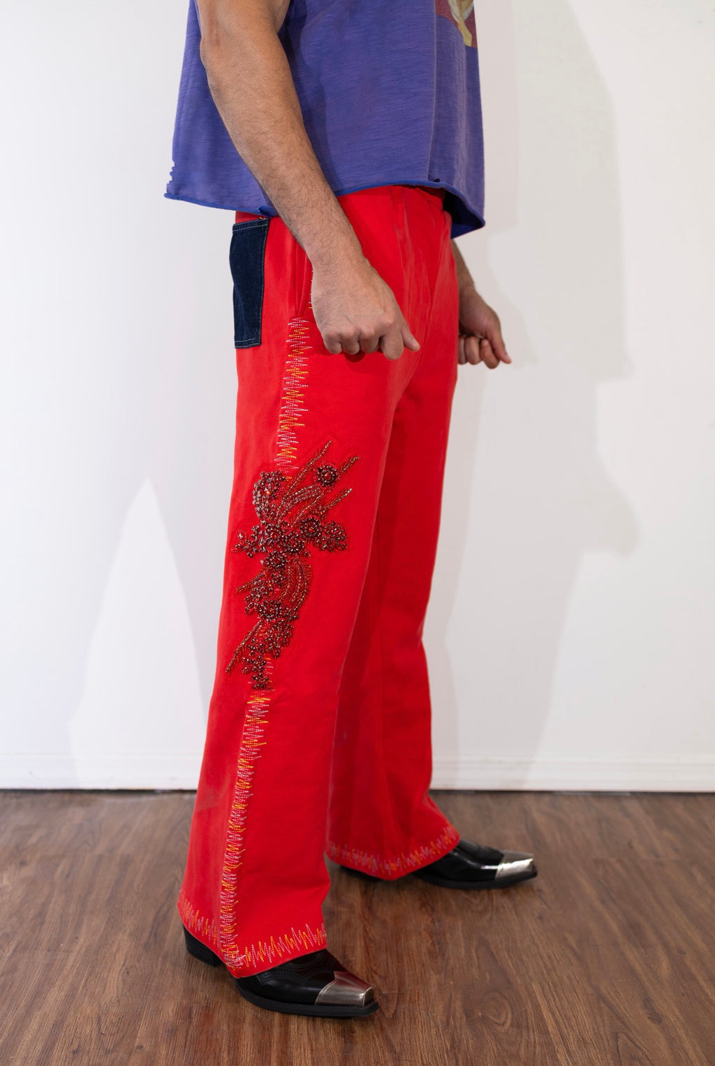 Red Royalty Lounge Trousers