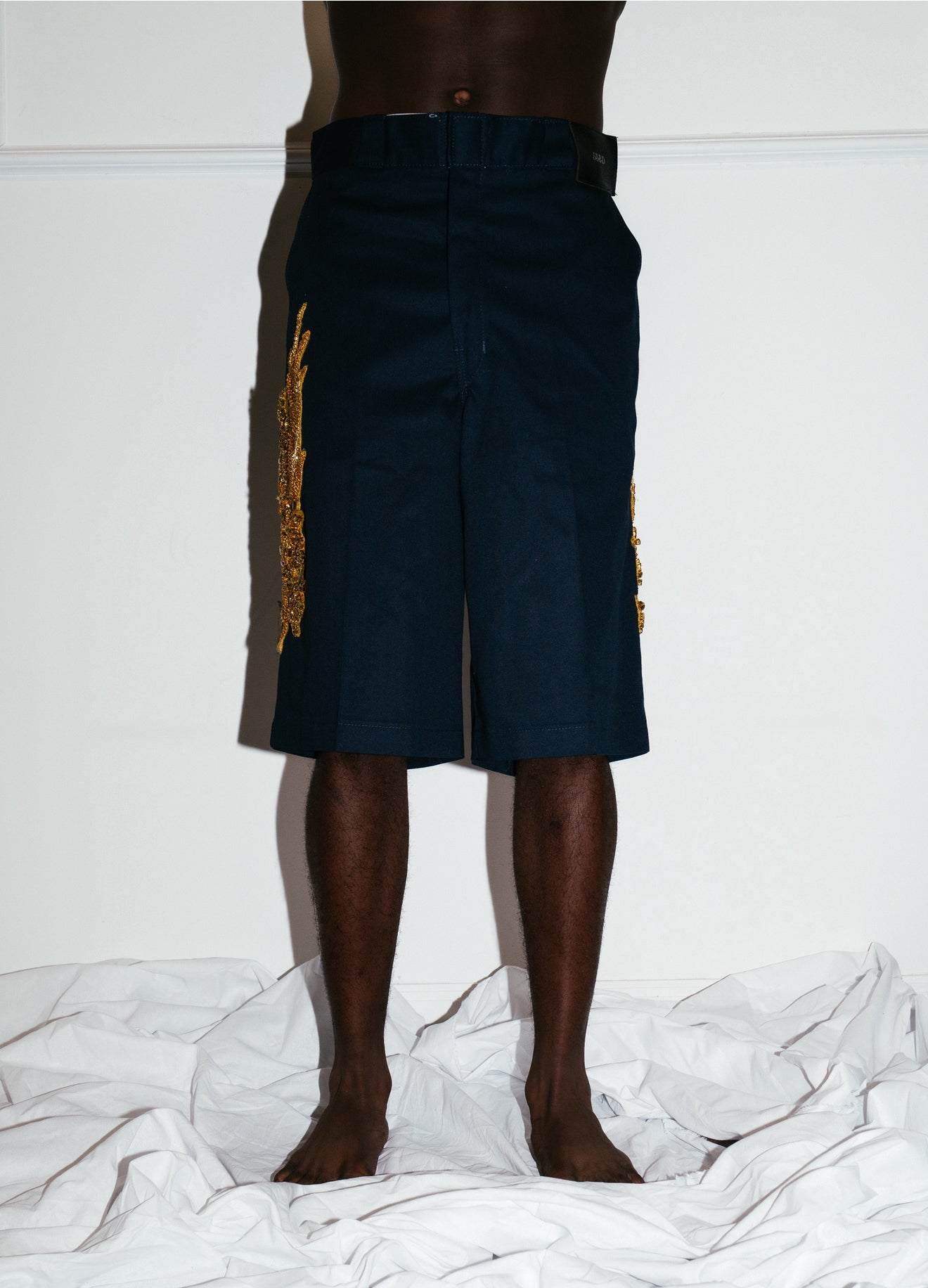 Navy Capitan Royalty Shorts