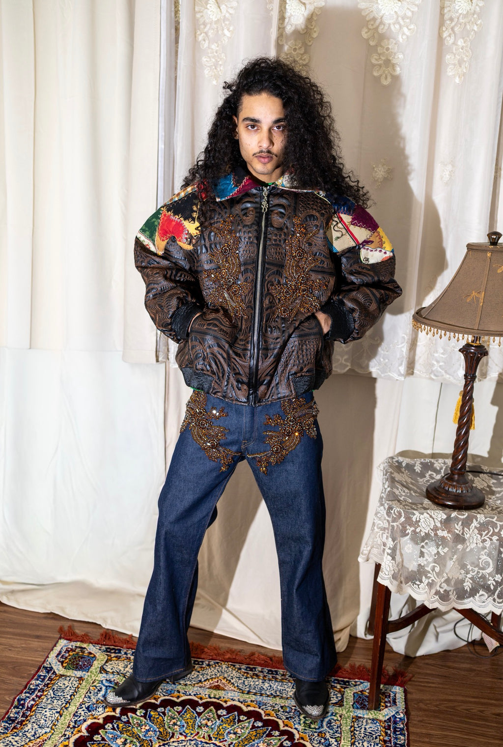 Keiko Royalty Leather Jacket