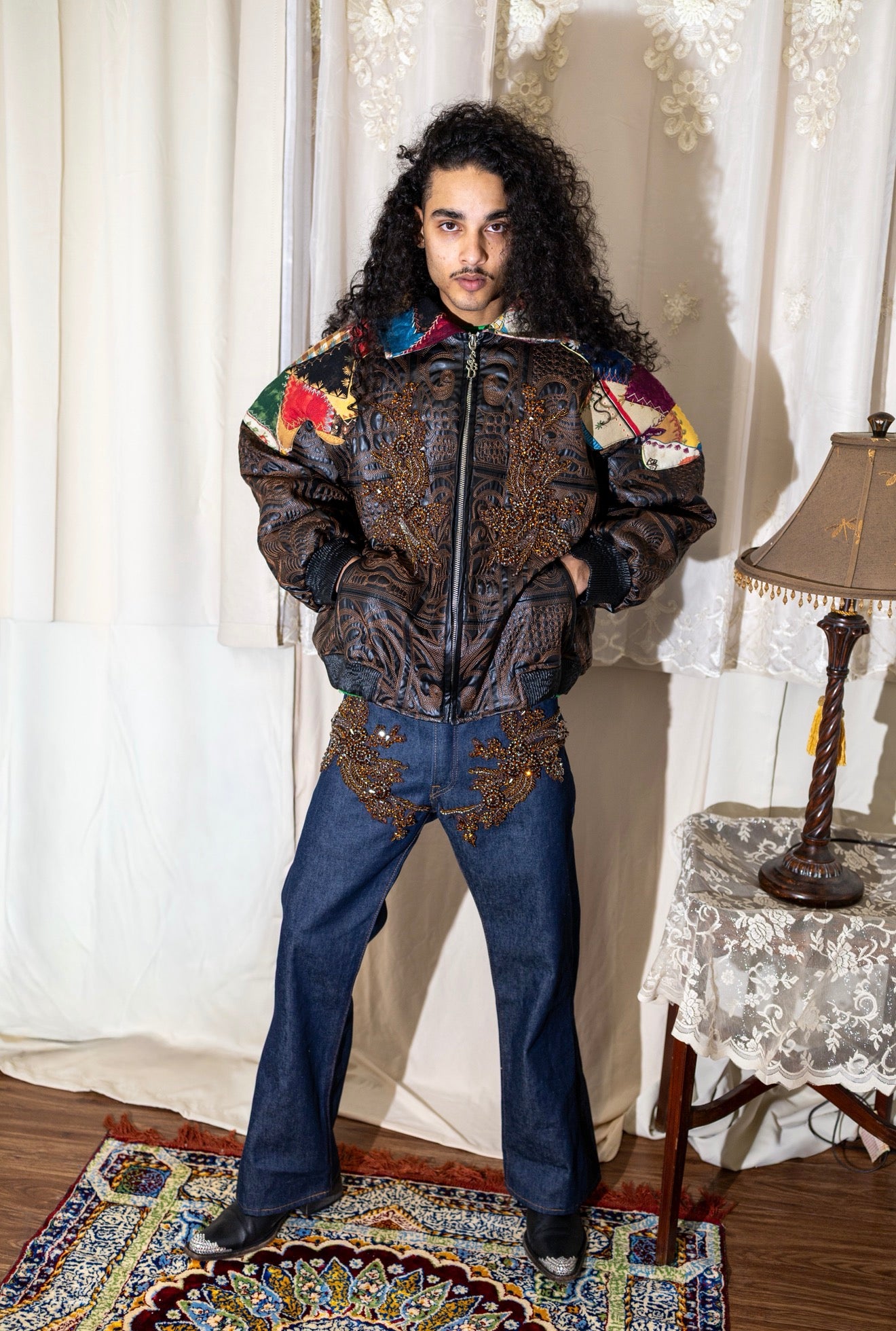 Keiko Royalty Leather Jacket