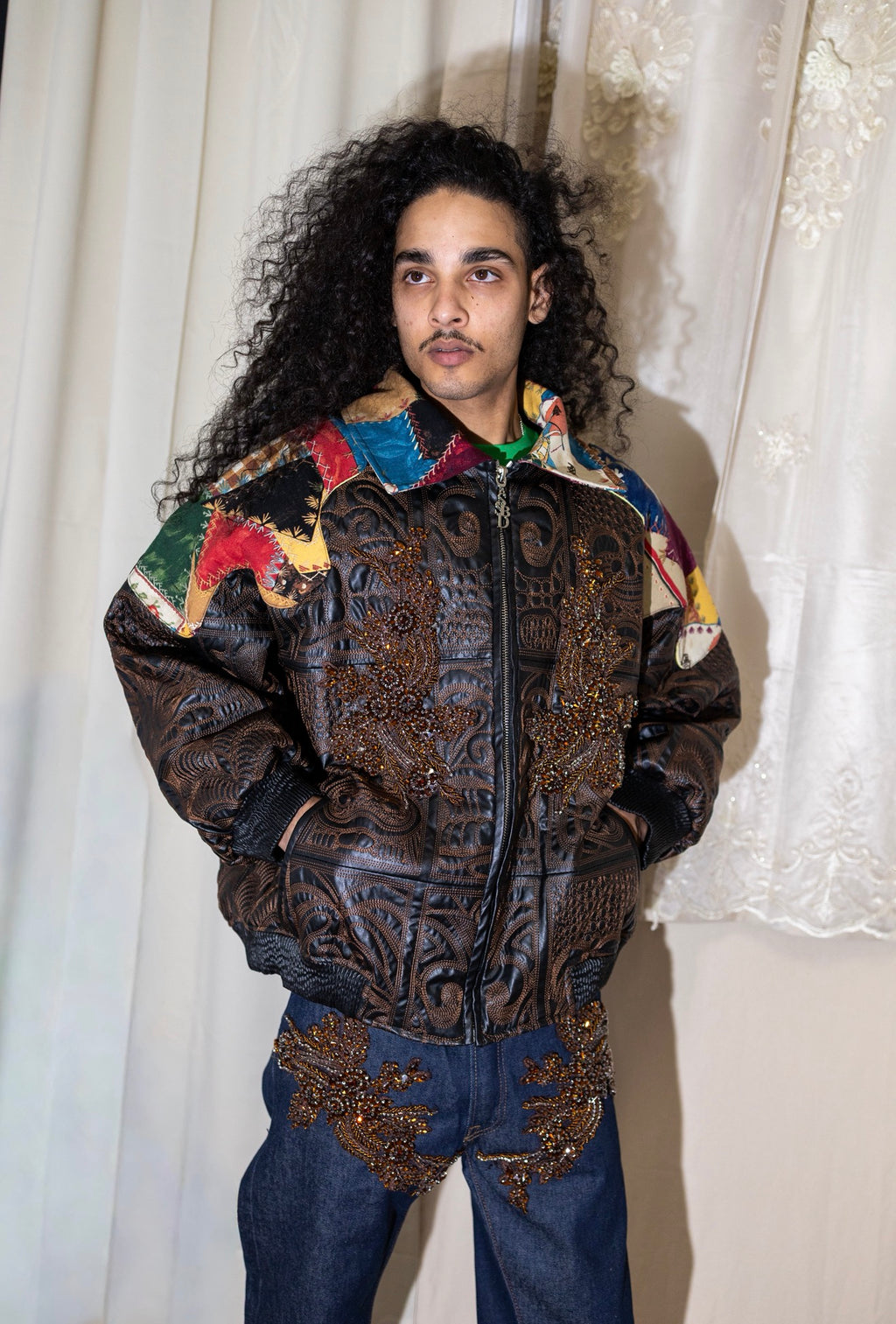 Keiko Royalty Leather Jacket