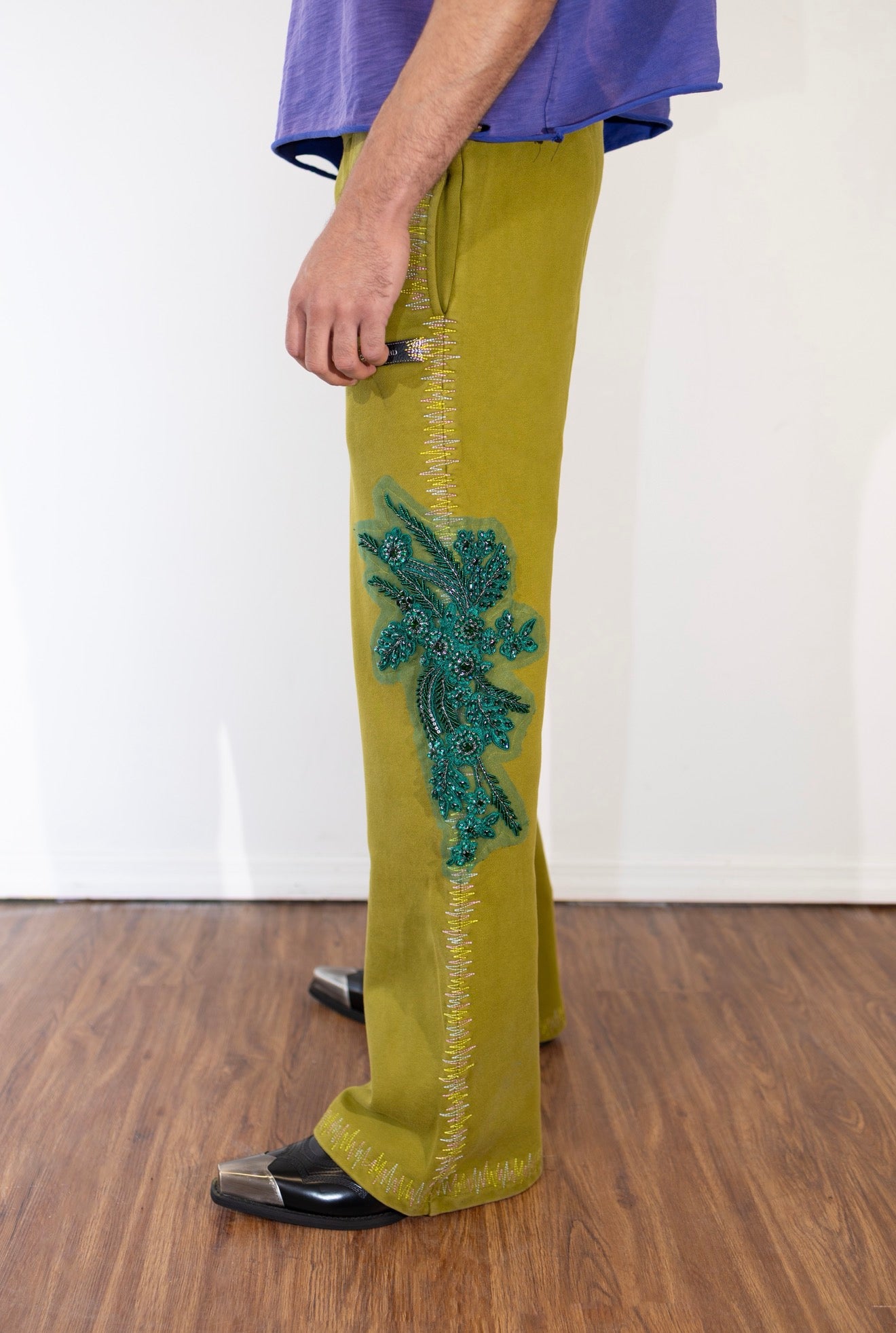 Green Royalty Lounge Trousers