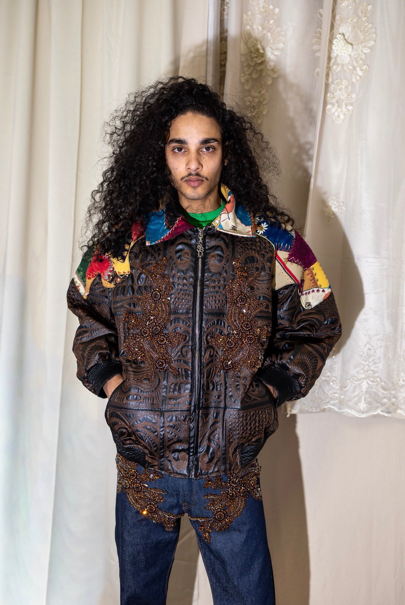 Keiko Royalty Leather Jacket