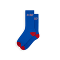 Blue Court Crew Socks