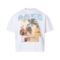 White Playa Tee
