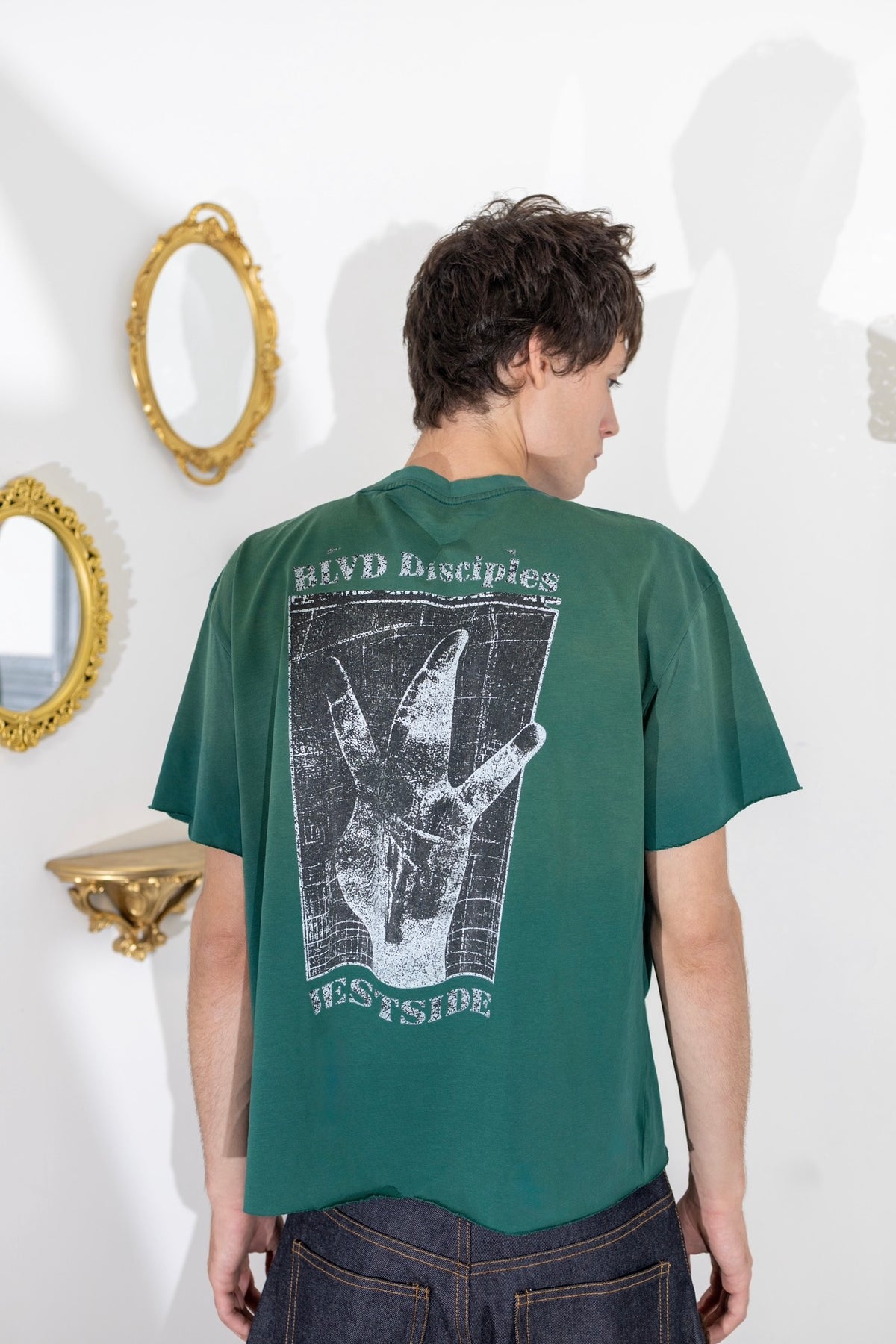 Green Cristo Portrait Tee